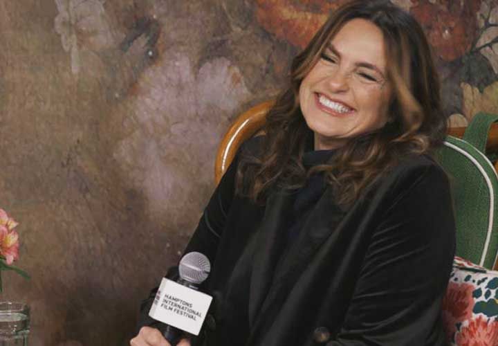 Mariska Harigtay smiling during an interview